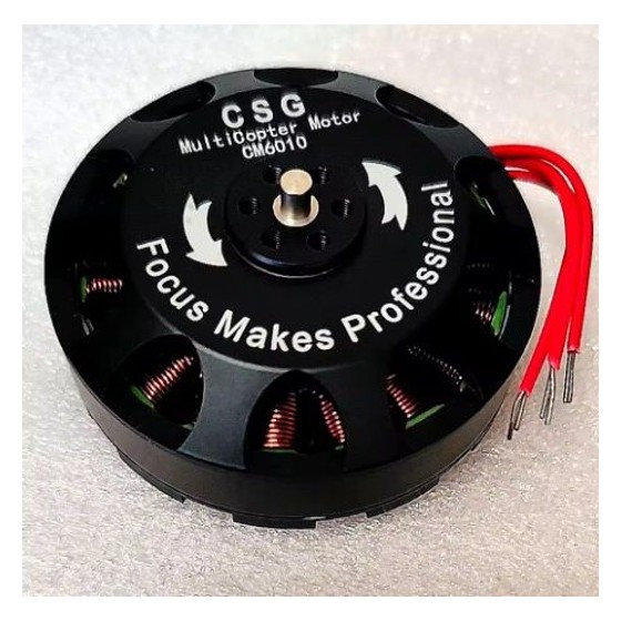 Motor Brushless CSG CM6010 KV330 para Drone Multirotor/Asa Fixa