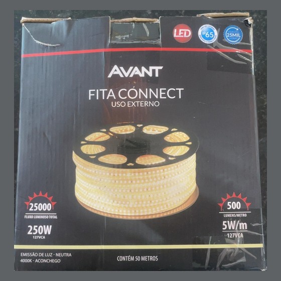 Fita de LED Connect Avant 50mts Uso Externo