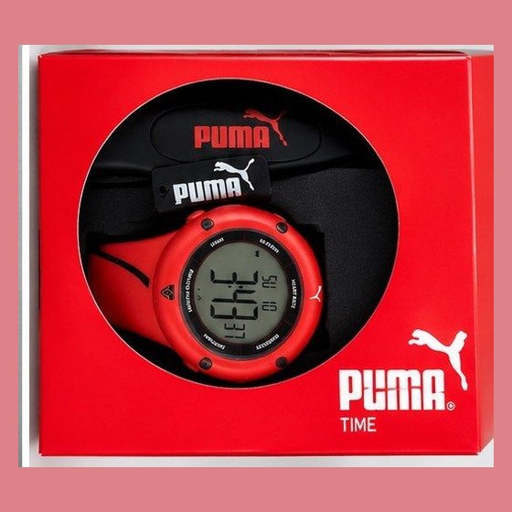 Relógio Puma Time Digital com Monitor de Frequência Cardíaca