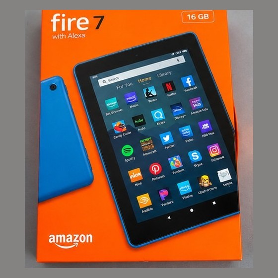 Tablet Amazon Fire 7 com Alexa 16GB Amazon — SS59