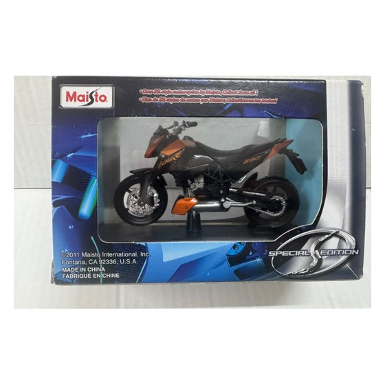 Miniatura Moto KTM 690 Duke 1:18 Maisto