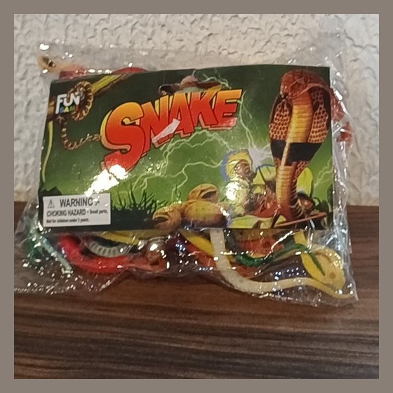 Kit Cobras de Brinquedo Fun Game Snake