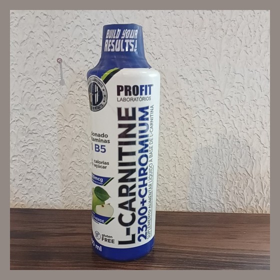 L-Carnitine 2300+Chromium Maçã Verde 480ml