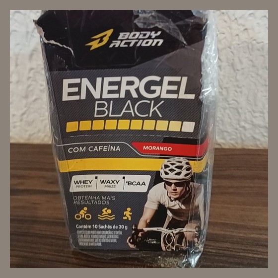Energel Black Body Action Sabor Morango