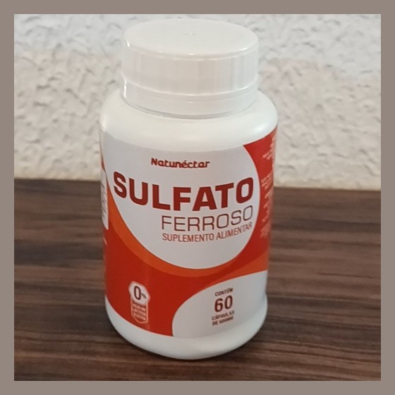 Sulfato Ferroso Natunéctar 60 Cápsulas