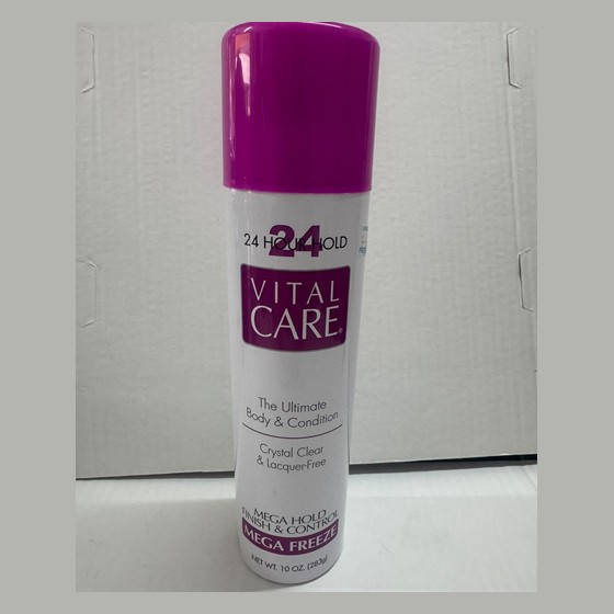 Spray Fixador de Cabelo Vital Care Mega Freeze 24h
