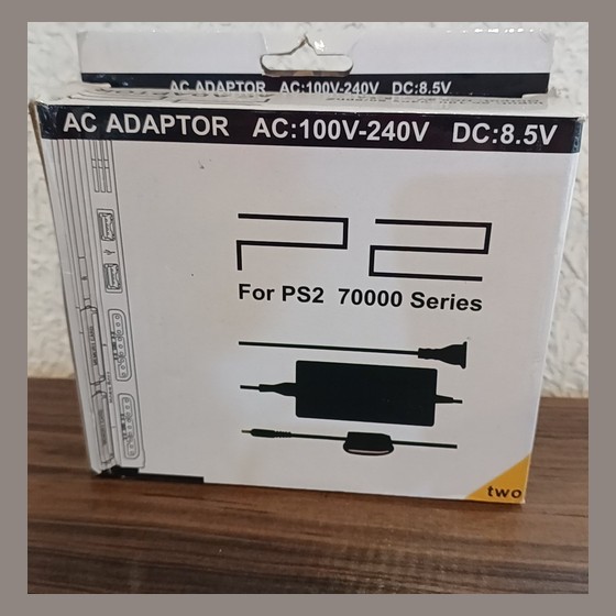 Fonte AC Adaptador para PlayStation 2 Slim Série 70000