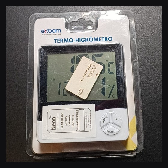 Termo-Higrômetro Digital Exbom