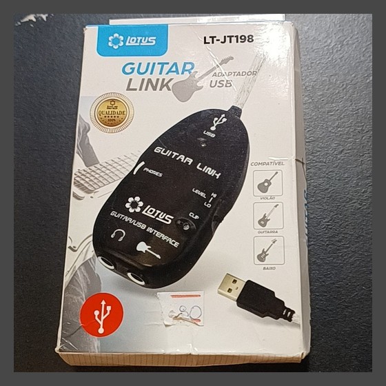 Guitar Link Adaptador USB Lotus — LT65