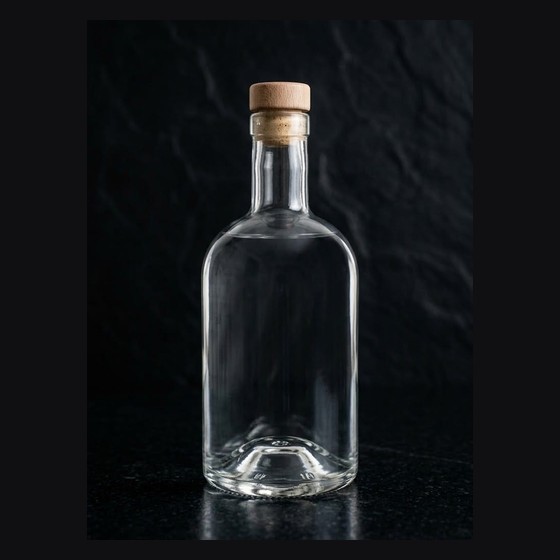 Garrafa de Vidro com Rolha 500ml — LT89