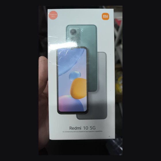 Smartphone Xiaomi Redmi 10 5G 128GB Chrome Silver