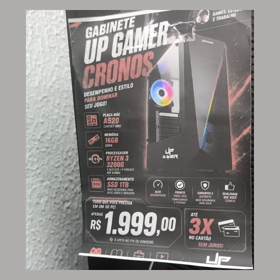PC Gamer Up Gamer Cronos Up Gamer — SS114
