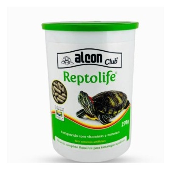 Ração Alcon Club Reptolife para Tartarugas Aquáticas 270g