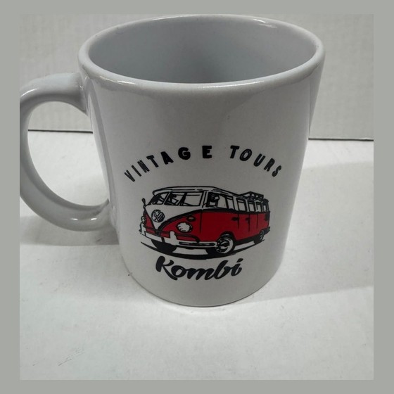 Caneca de Porcelana Kombi Vintage Tours
