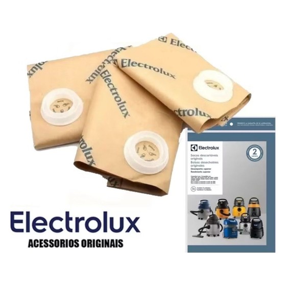 Saco Descartável para Aspirador de Pó Electrolux (3 unidades)