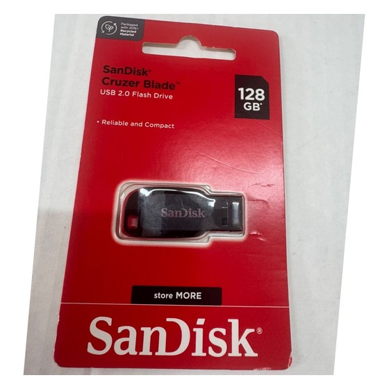 Pendrive SanDisk Cruzer Blade 128GB
