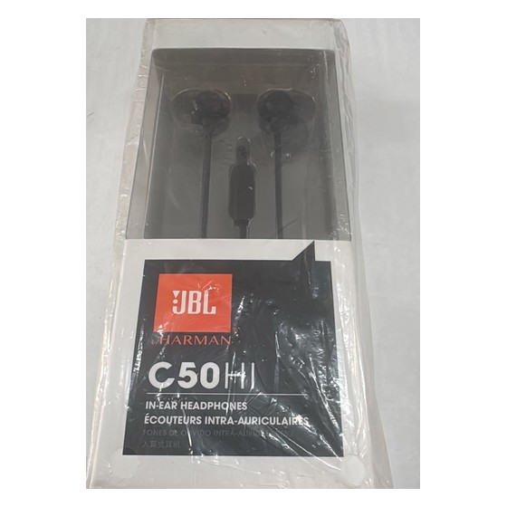 Fone de Ouvido JBL C50HI In-Ear com Microfone