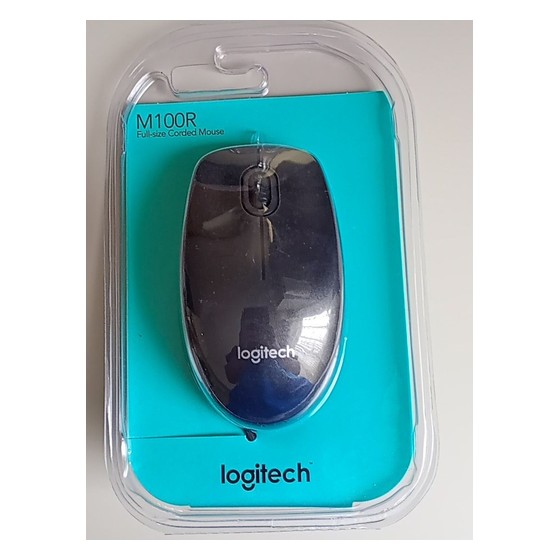 Mouse Logitech M100R com Fio