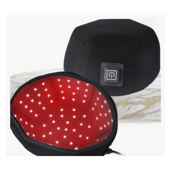 Touca/Capacete Laser LED para Crescimento Capilar