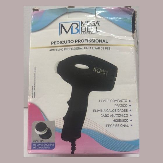 Pedicuro Profissional Elétrico Mega Bell Mega Bell — SS145