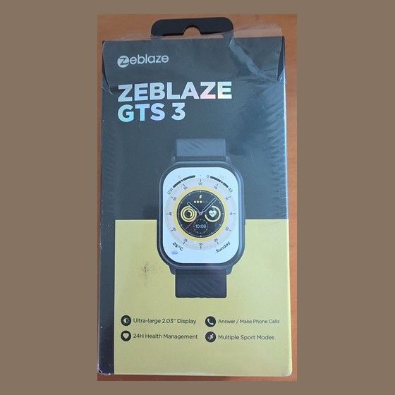 Smartwatch Zeblaze GTS 3 Zeblaze — RB1305