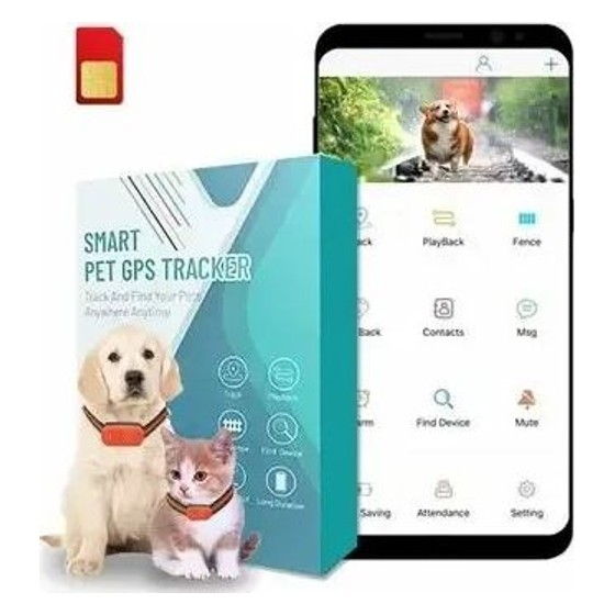 Rastreador GPS para Pets (Coleira Smart)