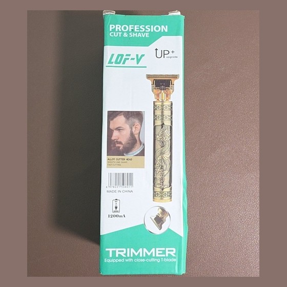 Máquina de Acabamento Trimmer Dourada Dragão LOF-V LOF-V — RB1331