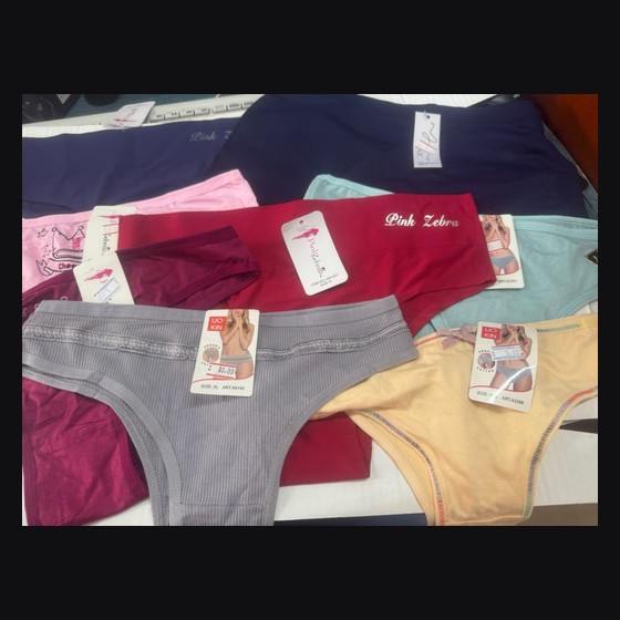 Lote 10 de Calcinhas Femininas Variadas Diversas (Pink Zebra, UO KIN e outras) — SS161