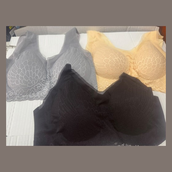 DUZIA Sutiã  Rendado SEM COSTURA TAMANHOS VARIADOS — SS164