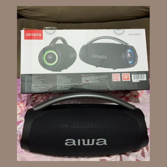 Caixa de Som Aiwa Boombox Plus AWAB403