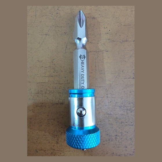 Suporte de Bit Magnético com Trava Rápida PH2 com Bit Heavy Duty — RB1333