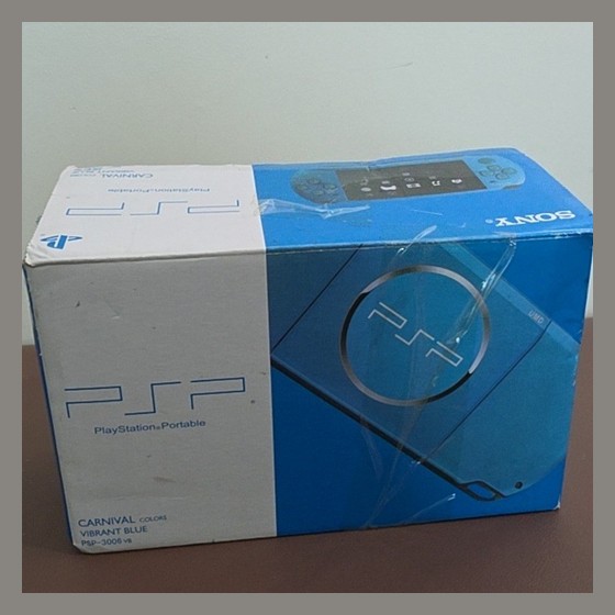 Console Sony PSP-3000 Carnival Vibrant Blue Sony — RB1338