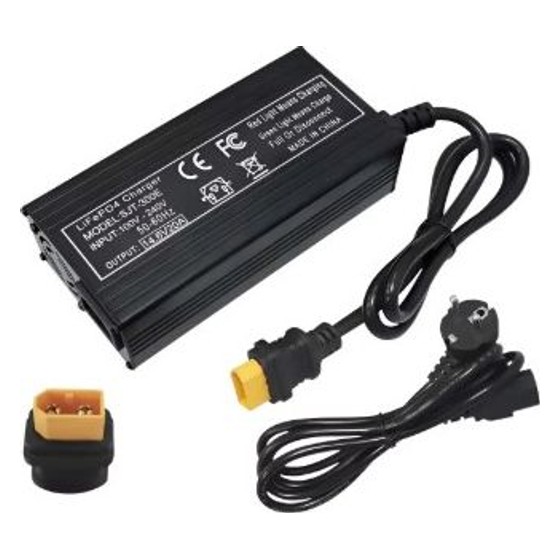 Carregador de Bateria LiFePO4 14.6V 20A Com Proteção De Sobre Carga Genérico (SJT) — RB1344