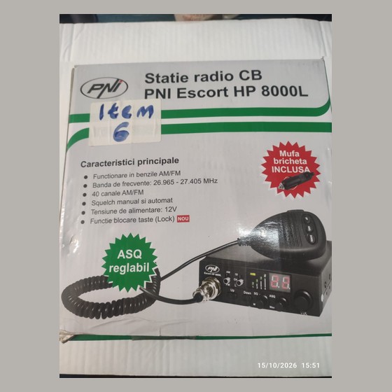 Rádio PX/CB PNI Escort HP 8000L PNI — SS166