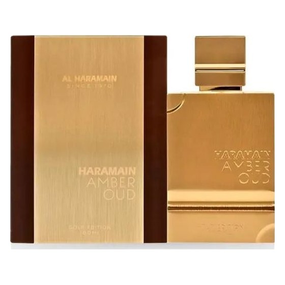 Perfume Giftset Amber Oud Gold Edition (75ml + 30ml + 200ml) Al Haramain — SS169