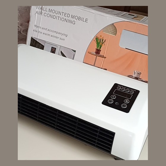 Aquecedor Elétrico de Parede 2 em 1 — AS101