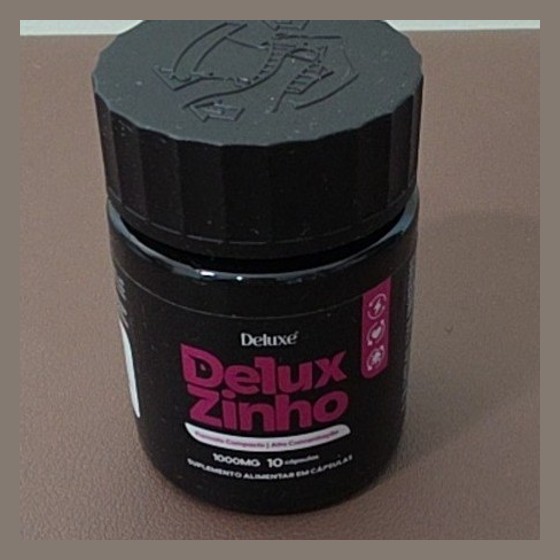 Delux Zinho Termogênico 1000mg 10 Cápsulas Deluxe — RB1381
