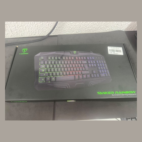 Teclado Gamer T-Dagger Tanker Rainbow T-TGK106 T-Dagger — SS174