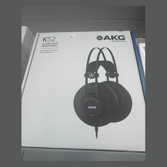 Fone de Ouvido AKG K52 Headphone Closed-Back AKG — SS179