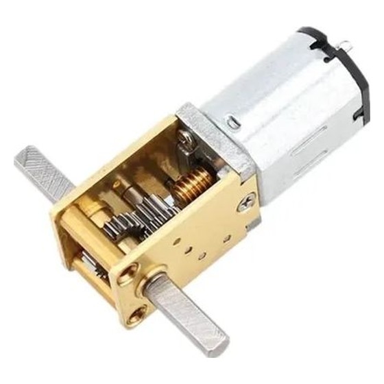 Micro Motor N20 com Caixa de Redução Eixo Duplo Genérico — AS174