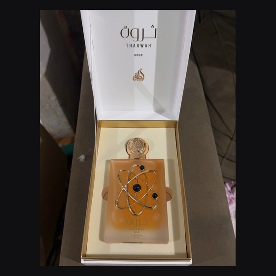 Perfume Lattafa Tharwah Gold EDP 100ml Lattafa — DI9