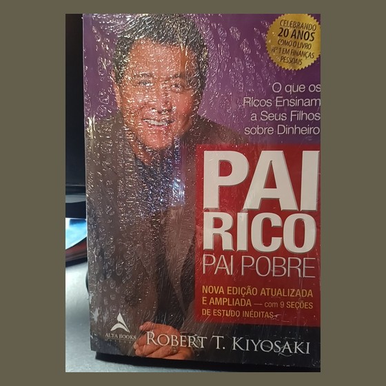 Livro Pai Rico, Pai Pobre - Edição 20 Anos Atualizada e Ampliada Alta Books — LT217