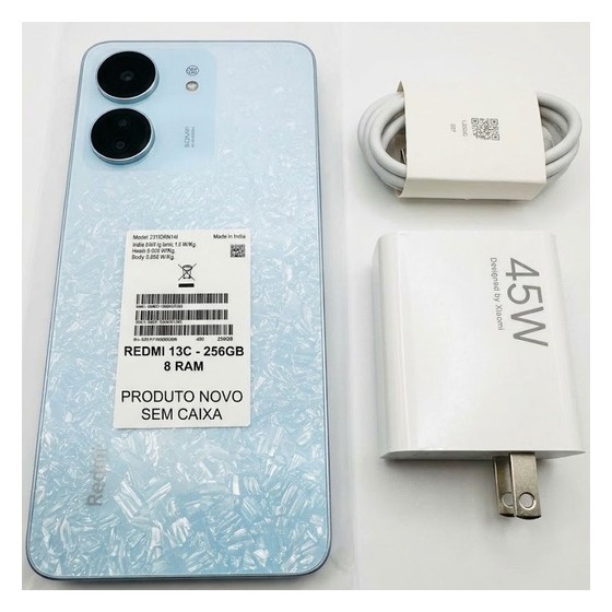 Smartphone Xiaomi Redmi 13C 256GB 8GB RAM SEM CAIXA Xiaomi — SS210