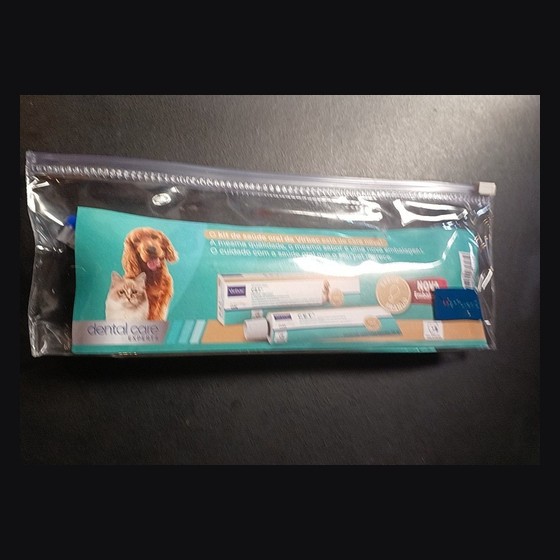 Kit Dental Care Pet (Escova + Pasta de Dente para Cachorro e Gato) Genérica — LT222