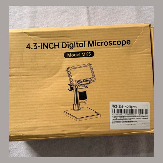 Microscópio Digital 4.3 Polegadas MK5 Microlong — LL91