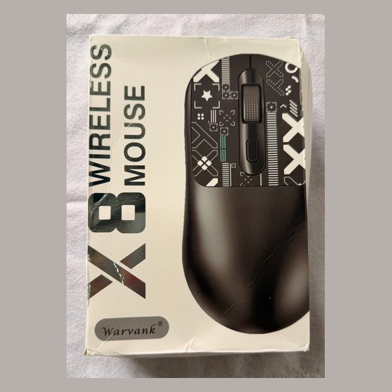Mouse Gamer Warvank X8 Sem Fio 2.4GHz + Bluetooth 5.0 Warvank — LL95