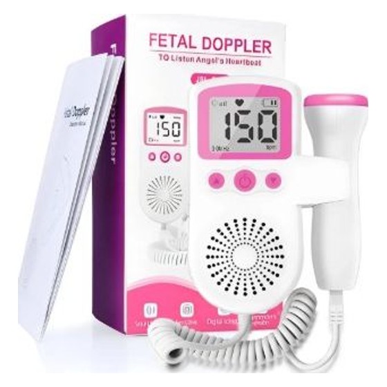 Monitor Frequência Cardíaca Ultrababy Doppler Bebê Pré Natal Doppler Fetal JSL-T501 JSL — LL97