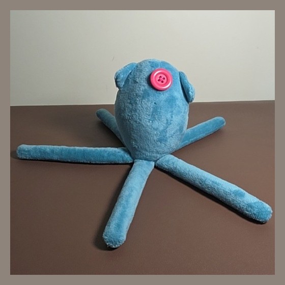 Polvo Coraline Squid De Pelúcia Macia - 25 Cm — RB1428
