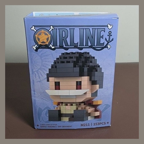 Boneco Miniblocos de Montar Estilo Nanoblock - Personagem One Piece (M211) Irline (genérico/não licenciado) — RB1429