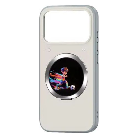 Capa Smart Case com Tela de video E-ink NFC iPhone 17 PRO MAX Fere Fit — RB1434
